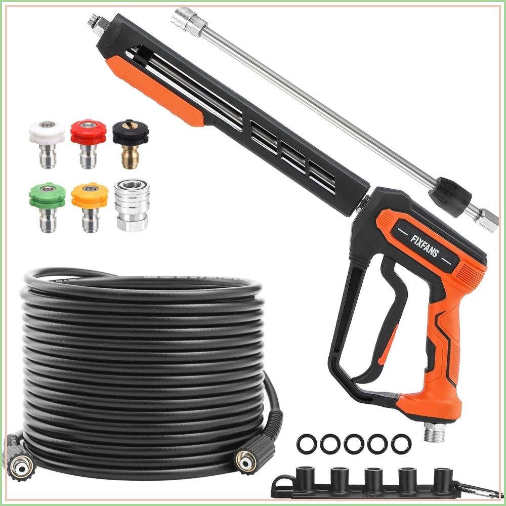 Power Washer Gun Replacement - 50FT High Power Pressure Washer Gun