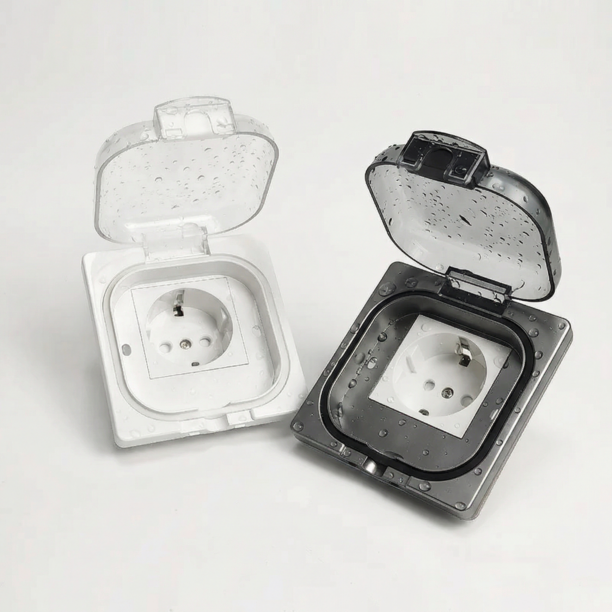 Outdoor Power Receptacle - IP65 Waterproof Outdoor Socket- 16A High