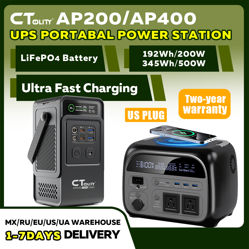 CTOLITY AP200 AP400 200W/500W  - Ups Power Supply Outdoor recensione e prezzo