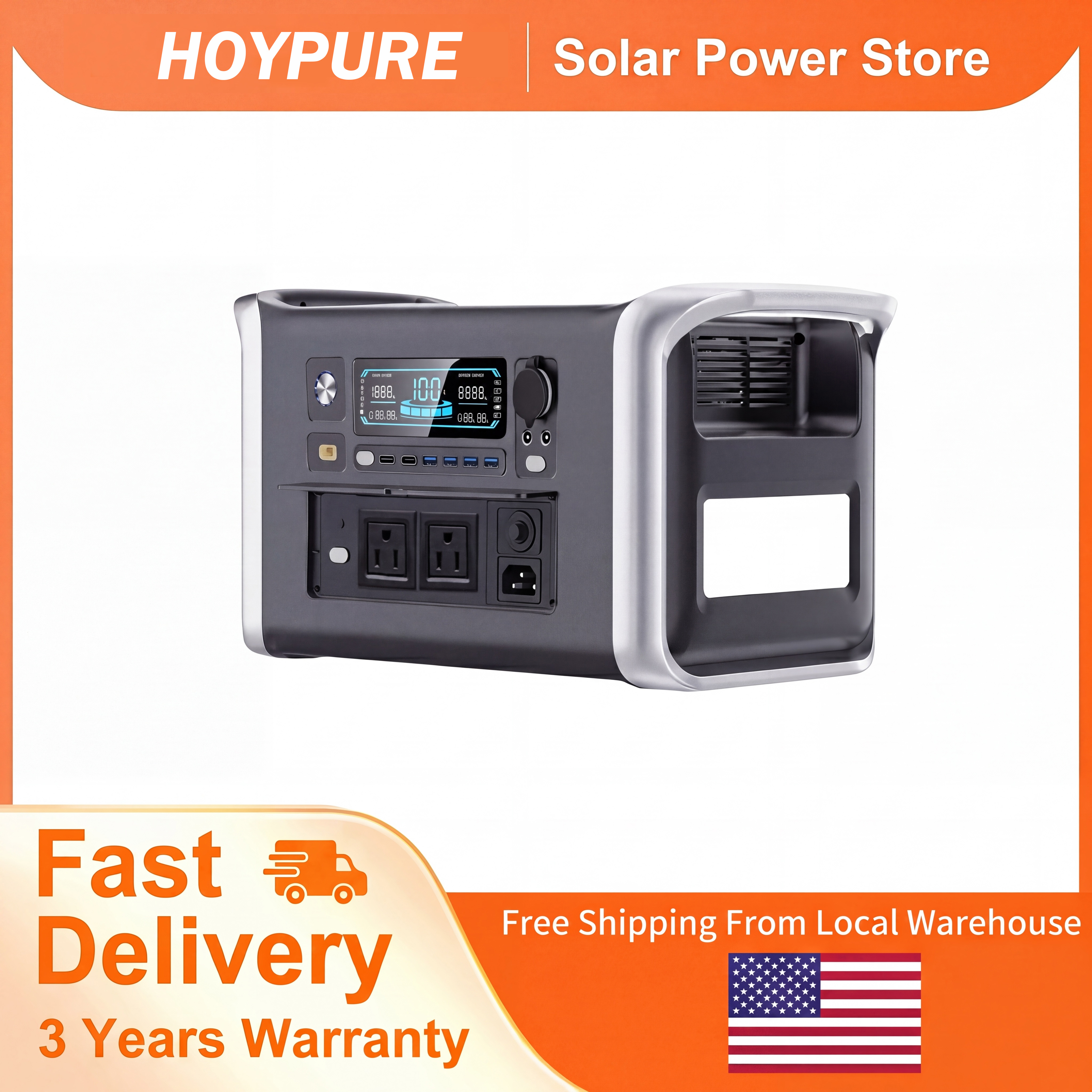 1024Wh Power Bank, LiFePO4 Sol - Ups Power Supply Outdoor recensione e prezzo
