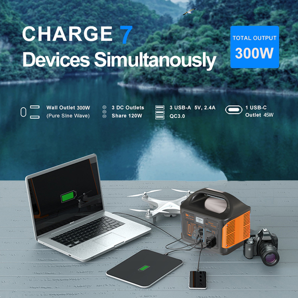 300W Power Bank Large Capacity - Ups Power Supply Outdoor recensione e prezzo