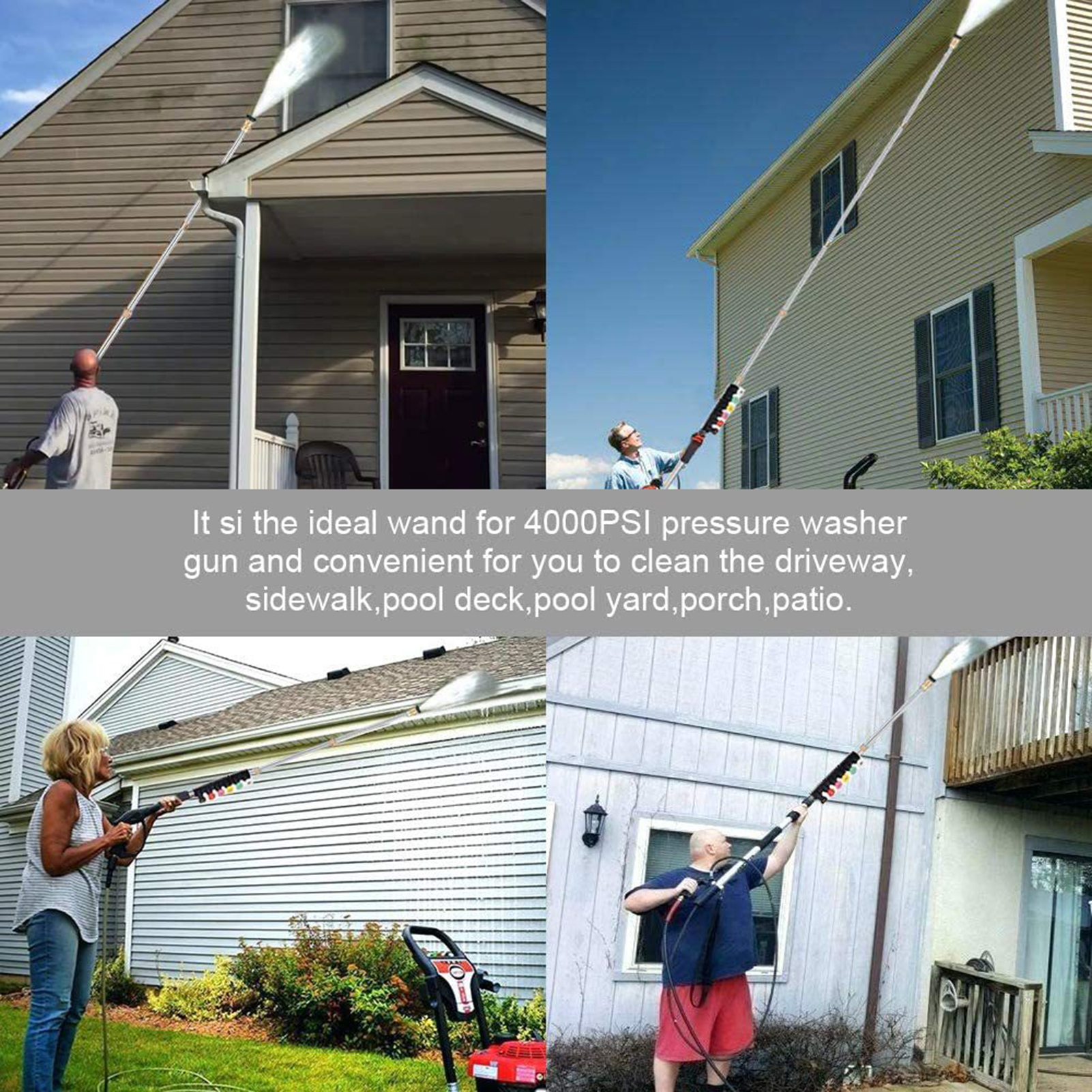 Power Washer Gutter Cleaning T - Power Washer Gun Replacement recensione e prezzo