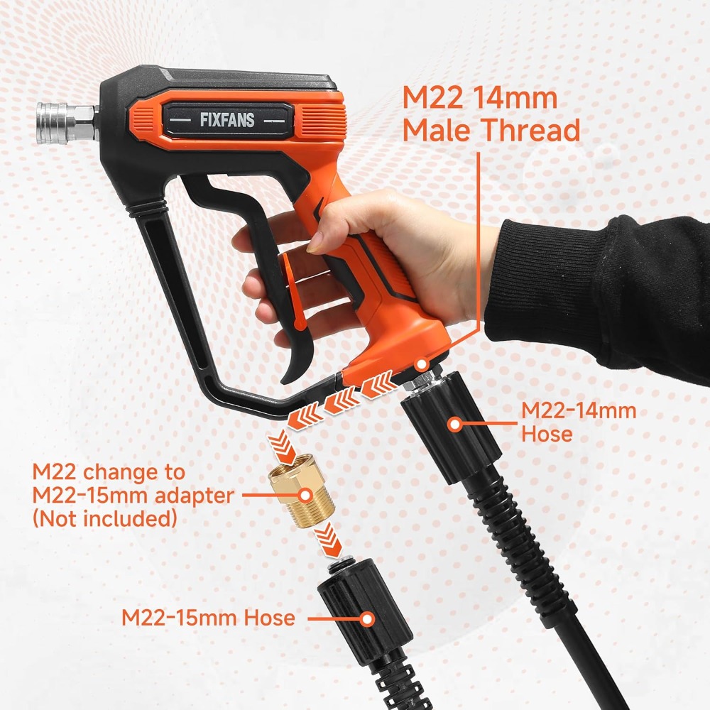 50FT High Power Pressure Washe - Power Washer Gun Replacement recensione e prezzo