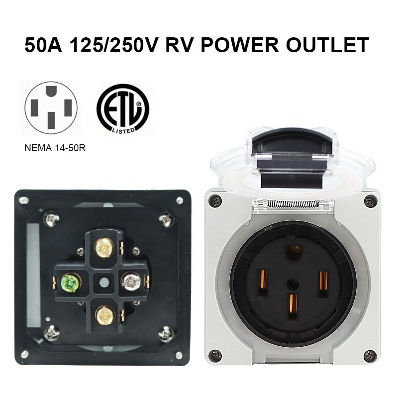 50 Amp Generator RV Power Inle - Outdoor Power Receptacle recensione e prezzo