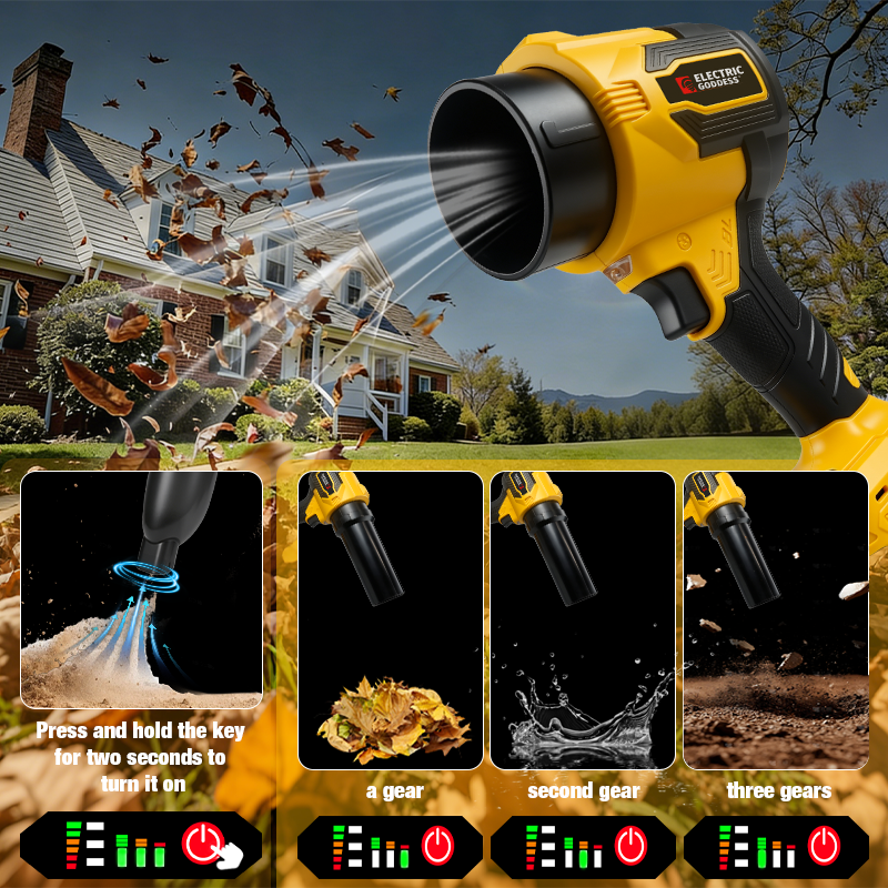 3200W Electric Turbo Blowers 3 - Leaf Blower Cordless recensione e prezzo