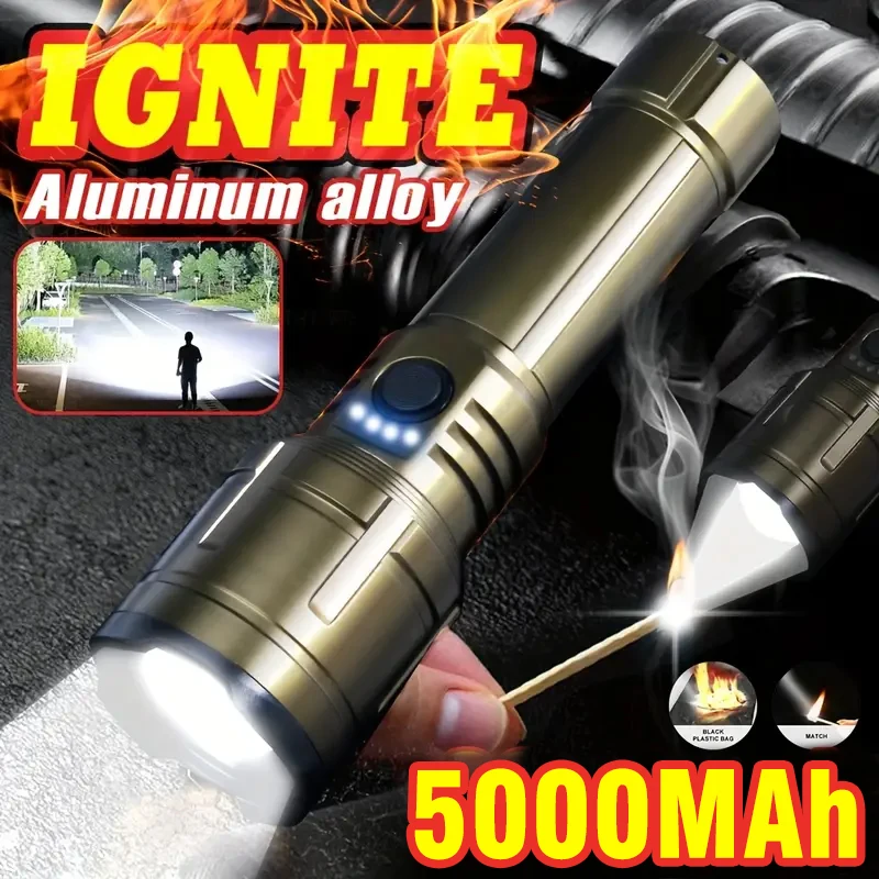Bright Zoomable Flashlight w/  - Outdoor Power Bank recensione e prezzo