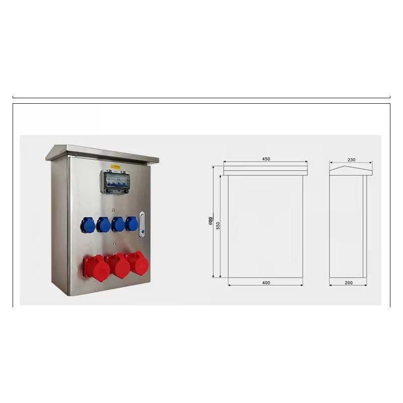 32A IP65 waterproof outdoor pl - Outdoor Power Distribution Board recensione e prezzo