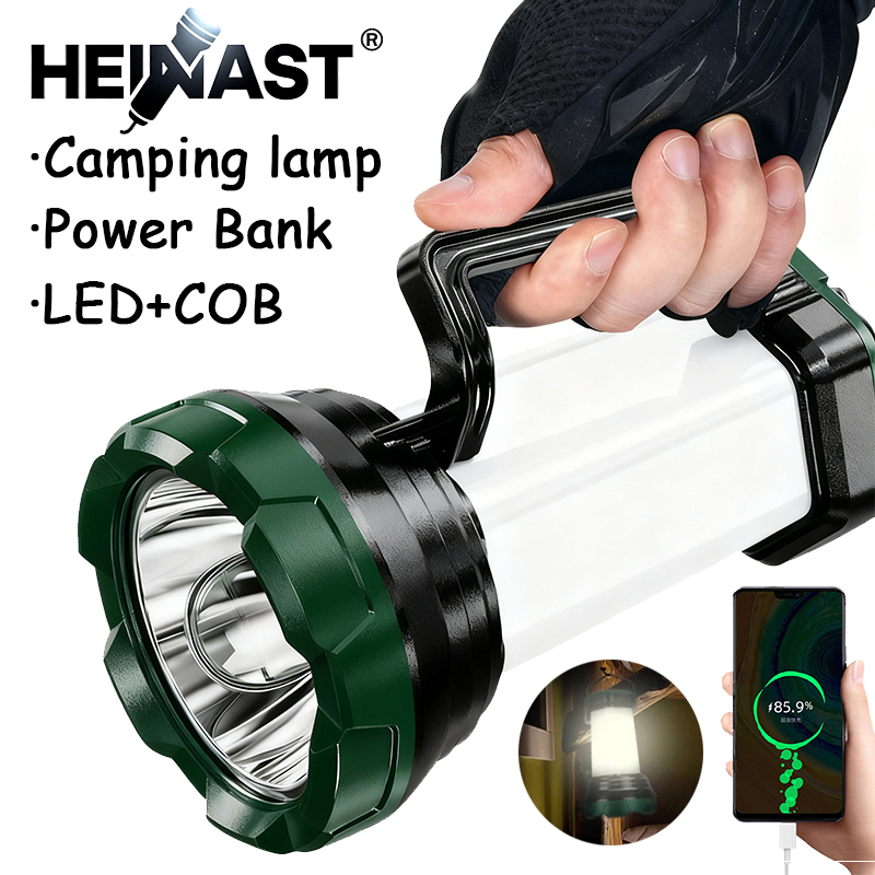 Portable Powerful LED Flashlig - Outdoor Power Bank recensione e prezzo