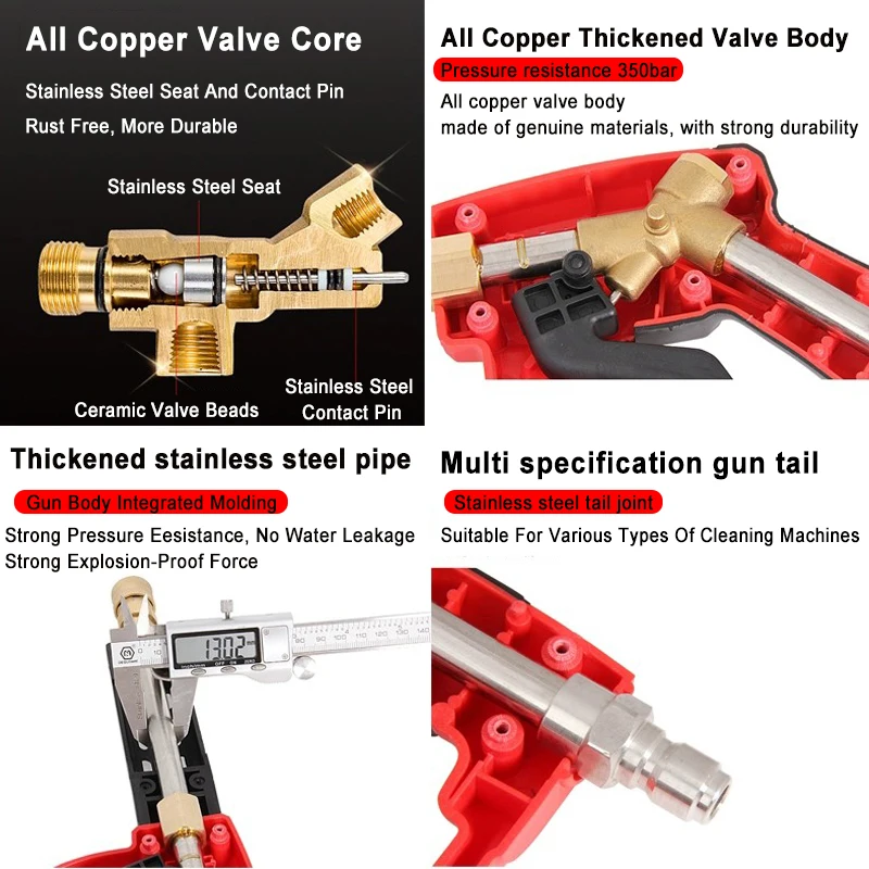 Pressure Washer Gun Red High P - Power Washer Gun Replacement recensione e prezzo