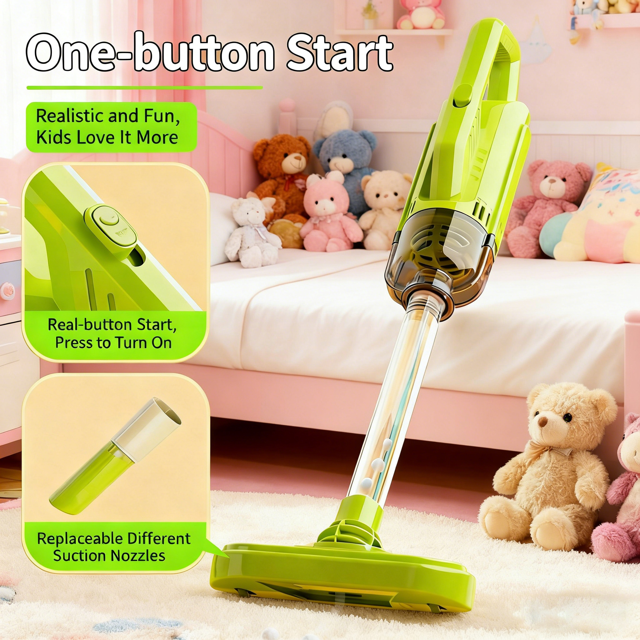 Kids Cleaning Toy Set Housekee - Outdoor Power Broom recensione e prezzo