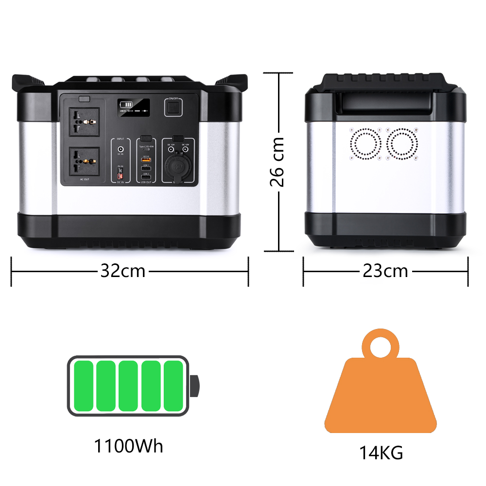 Portable Power Power Station H - Ups Power Supply Outdoor recensione e prezzo