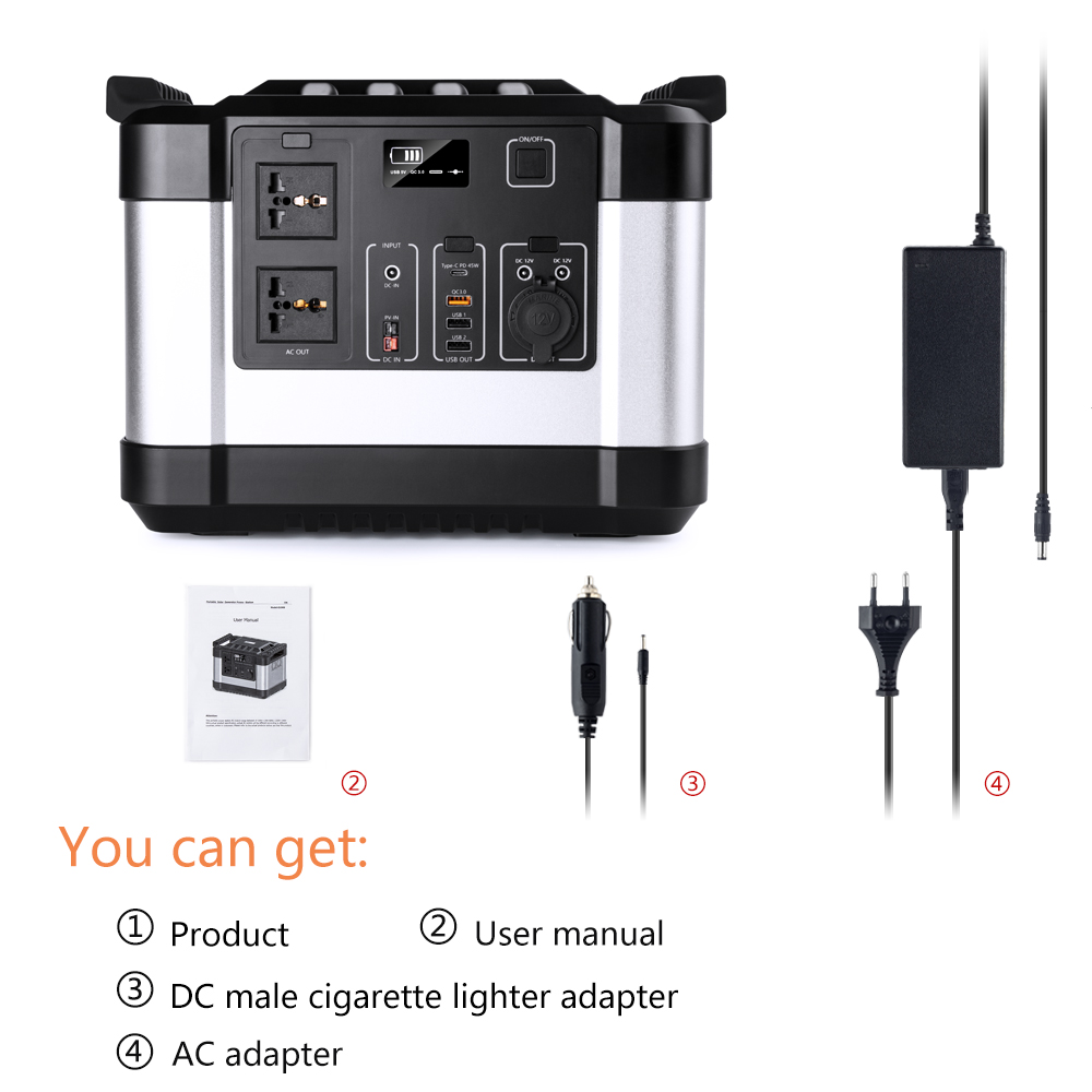 Portable Power Power Station H - Ups Power Supply Outdoor recensione e prezzo
