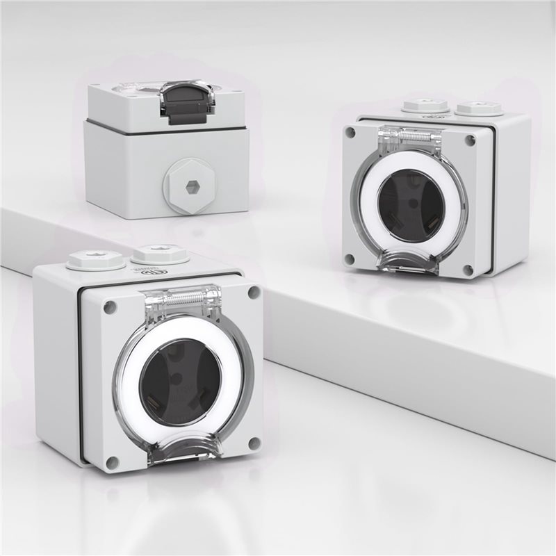 2X 30Amp Power Outlet Box,125V - Outdoor Power Receptacle recensione e prezzo