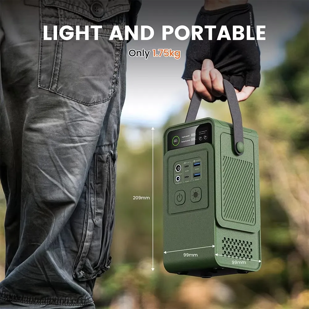 60000mAh 200W 192Wh Camping Po - Outdoor Power Bank recensione e prezzo