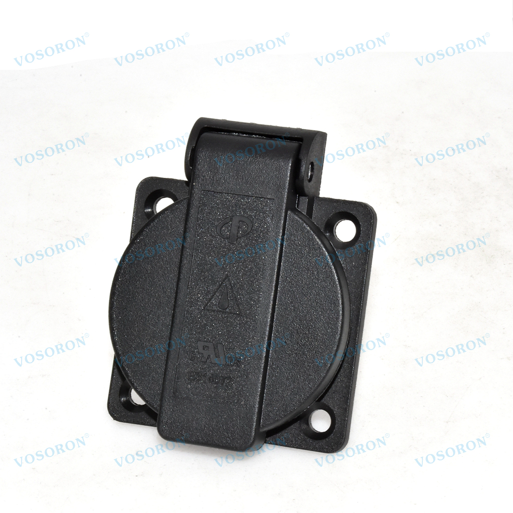 Black 125V 15A 20A IP44 CE Ame - Outdoor Power Receptacle recensione e prezzo