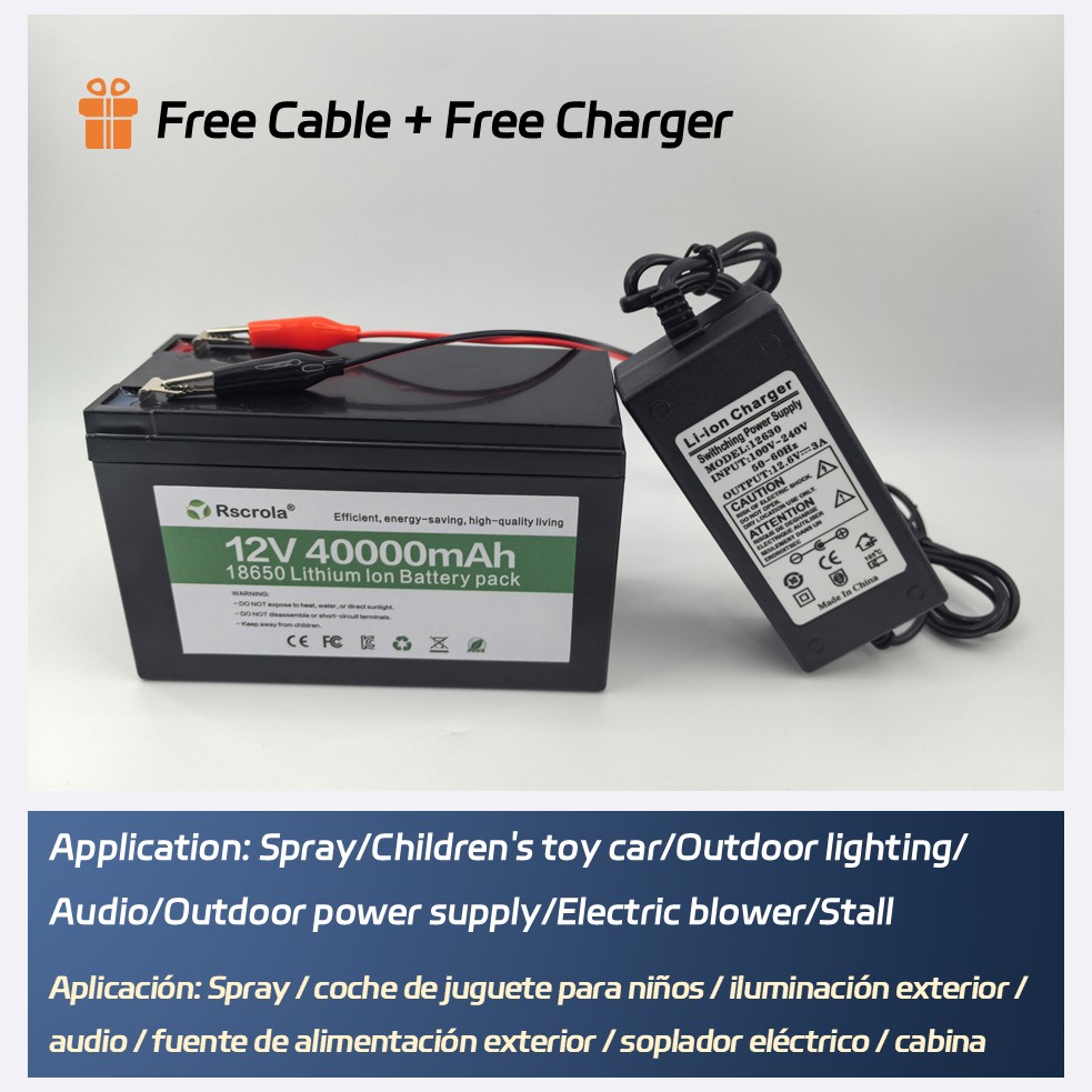 Long-lasting 12V Lithium-ion B - Ups Power Supply Outdoor recensione e prezzo