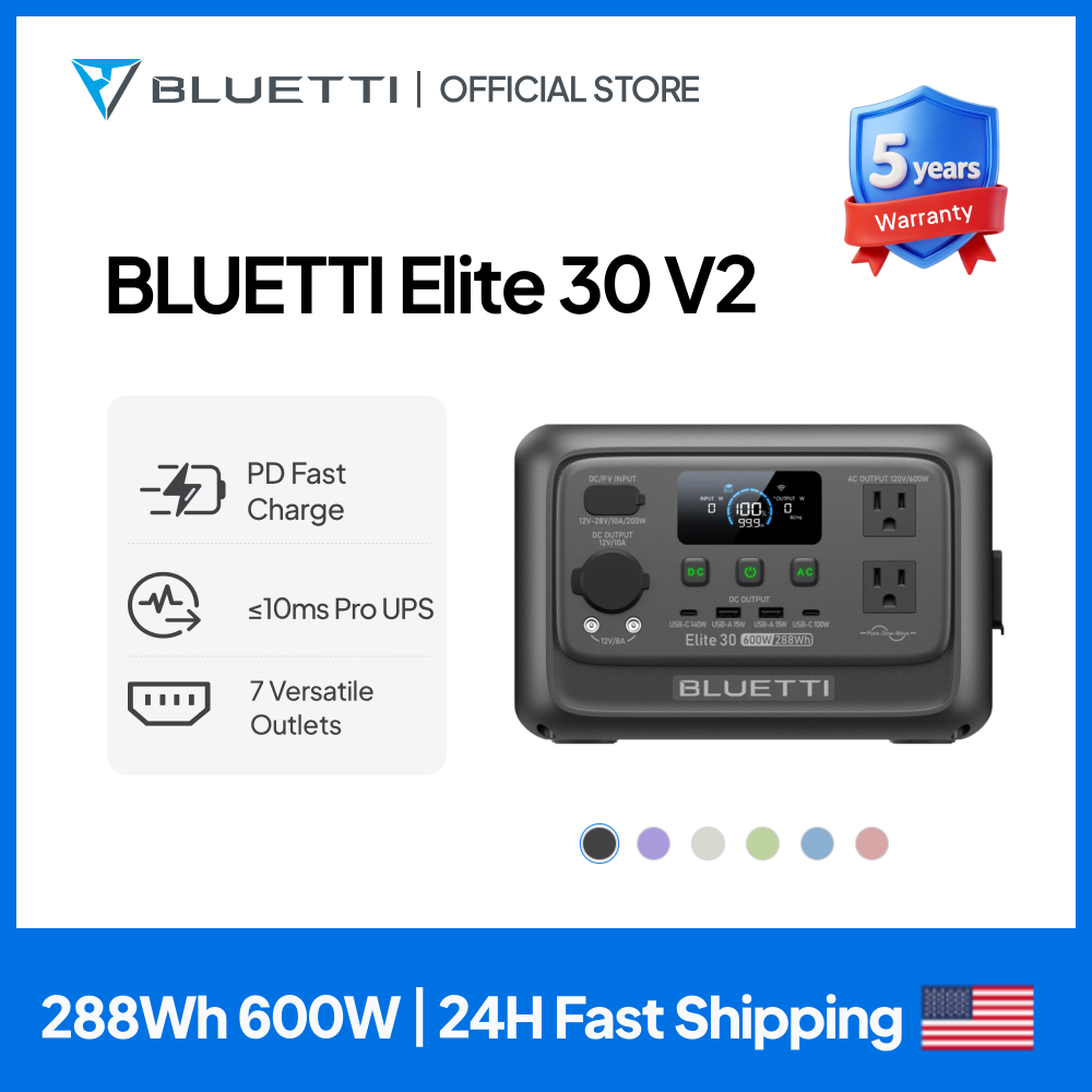 【Renew】BLUETTI Elite 30 V2 Por - Outdoor Power Bank recensione e prezzo