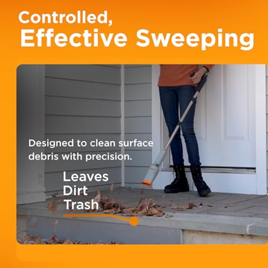 Rocket Sweeper Cordless Air Br - Outdoor Power Broom recensione e prezzo