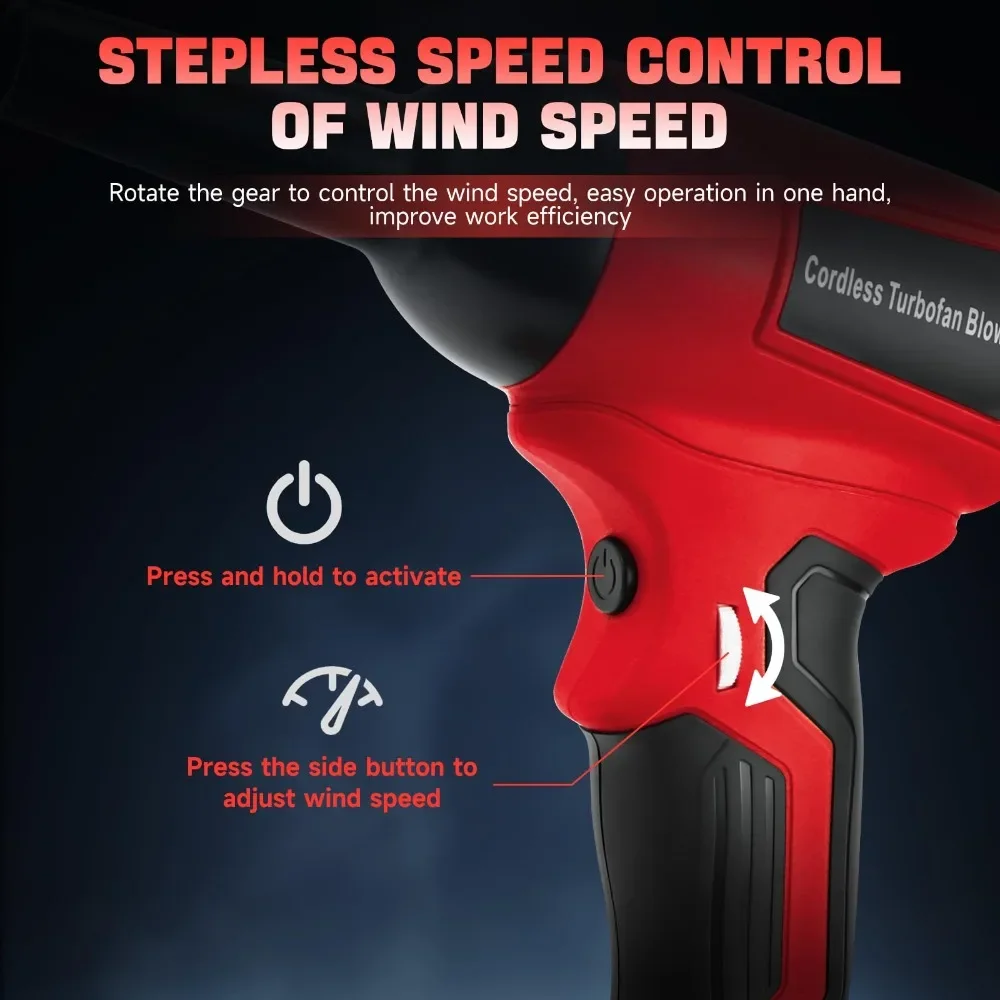 Electric Cordless Turbo Blower - Leaf Blower Cordless recensione e prezzo