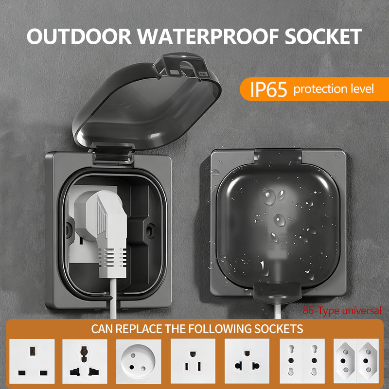 IP65 Waterproof Outdoor Socket - Outdoor Power Receptacle recensione e prezzo