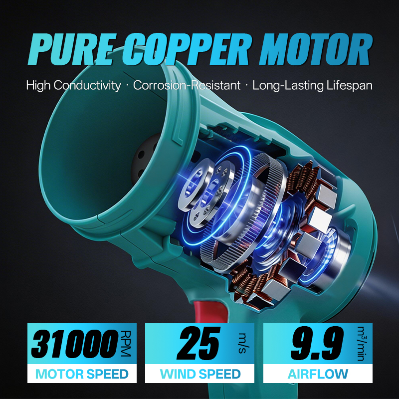 HIPPCRON Brushless Cordless Le - Leaf Blower Cordless recensione e prezzo