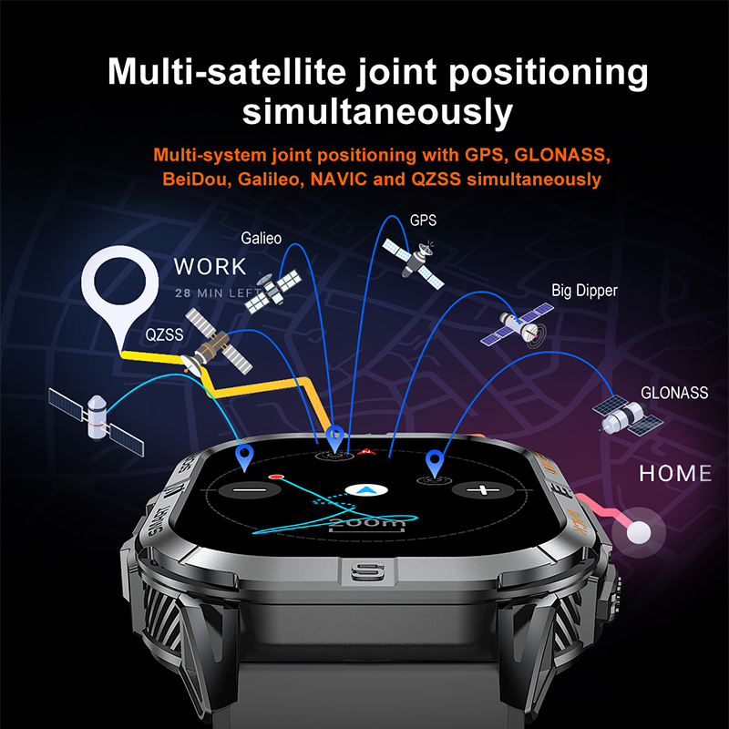 New GPS Smart Watch Men Blueto - Outdoor Power Meter Box recensione e prezzo