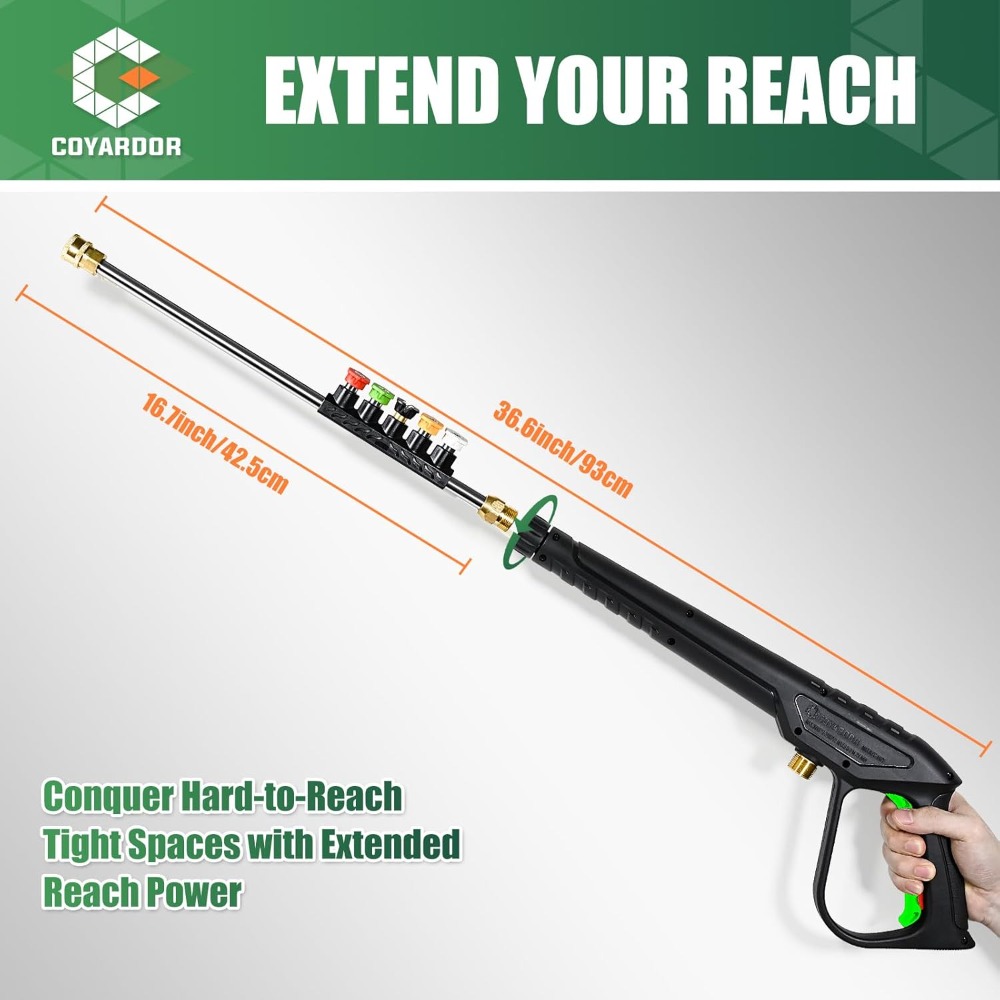 3600 PSI Pressure Washer Gun w - Power Washer Gun Replacement recensione e prezzo