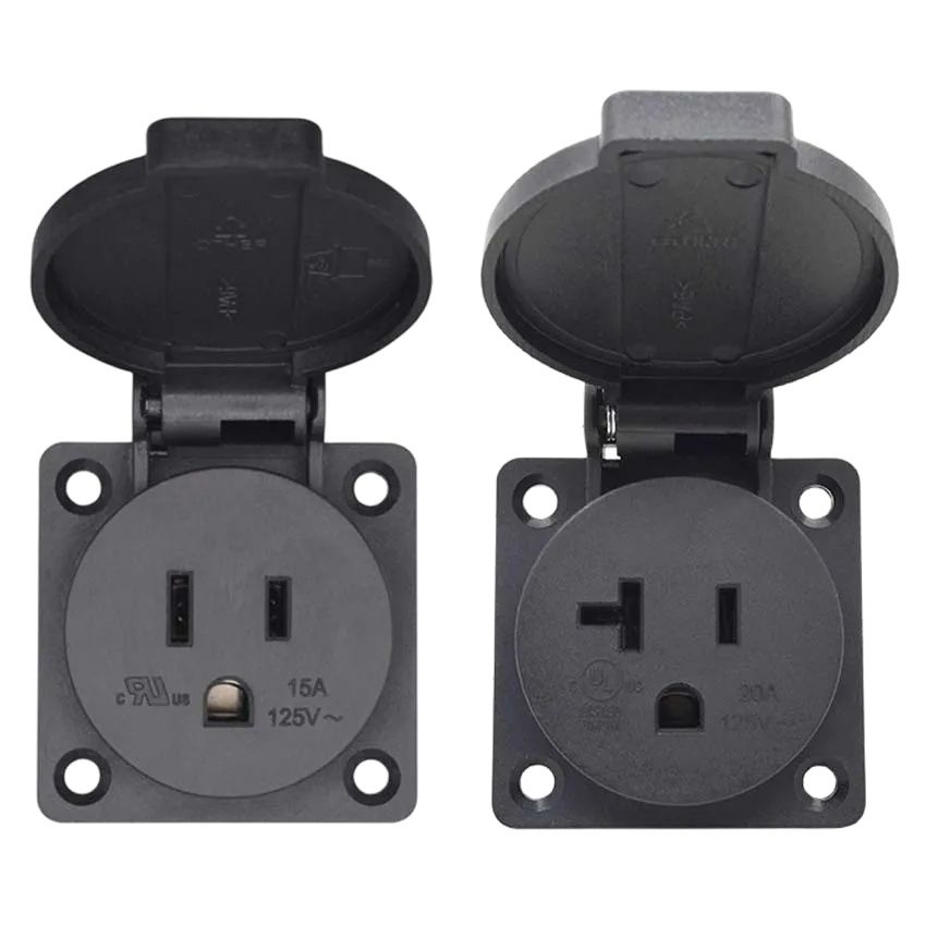 1PCS Universal 15A 20A America - Outdoor Power Receptacle recensione e prezzo