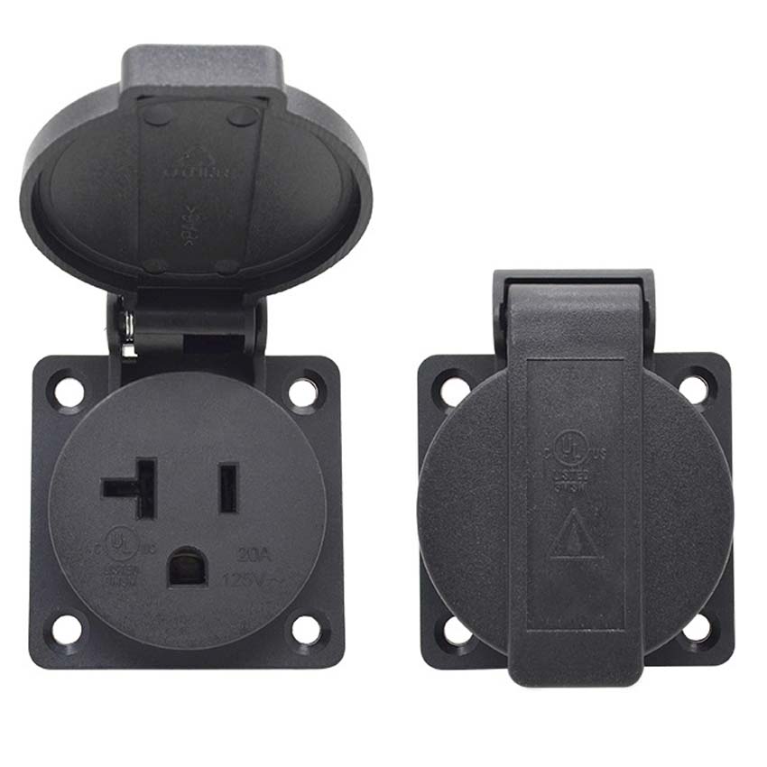 1PCS Universal 15A 20A America - Outdoor Power Receptacle recensione e prezzo
