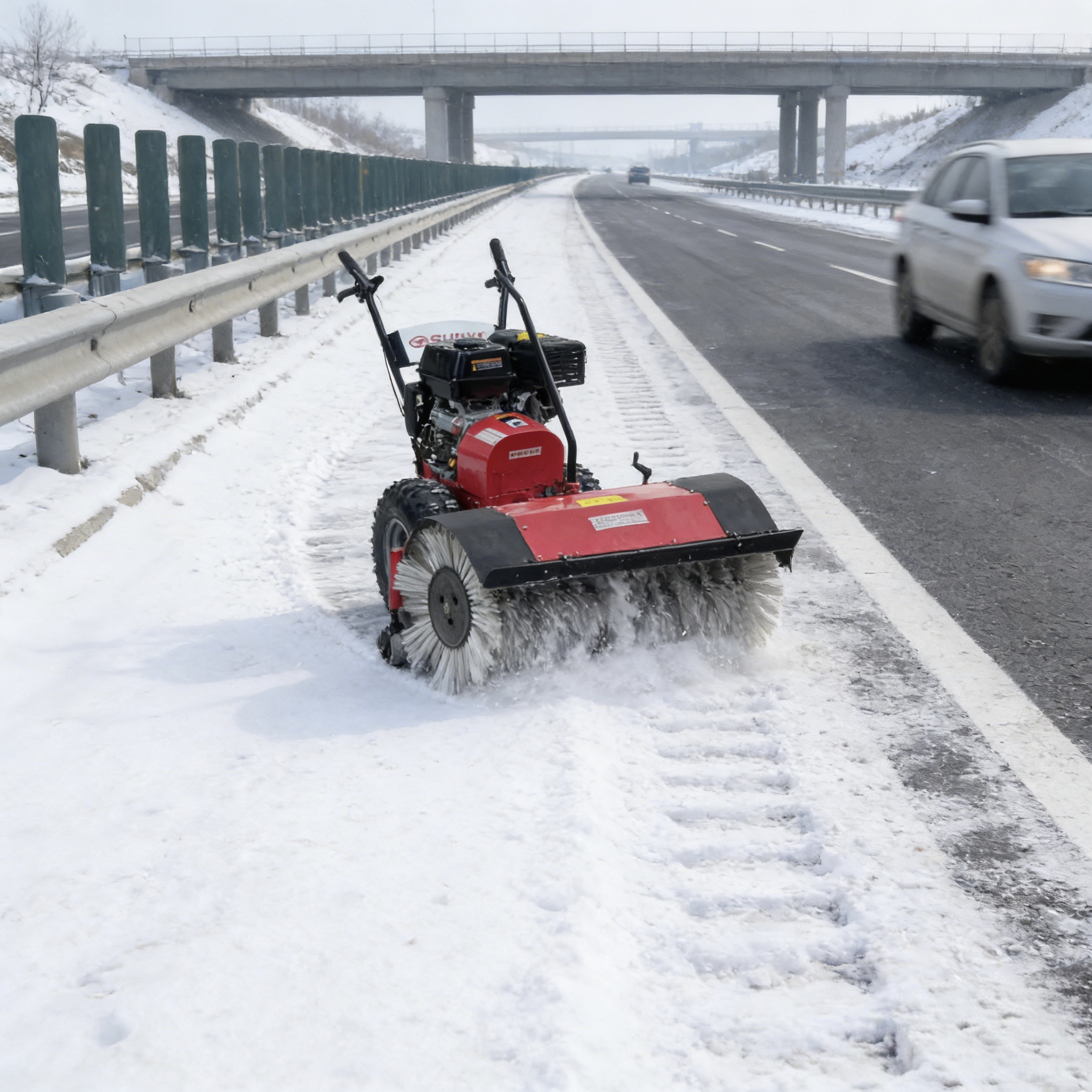 High-Efficiency 15HP Anti-Skid - Outdoor Power Broom recensione e prezzo
