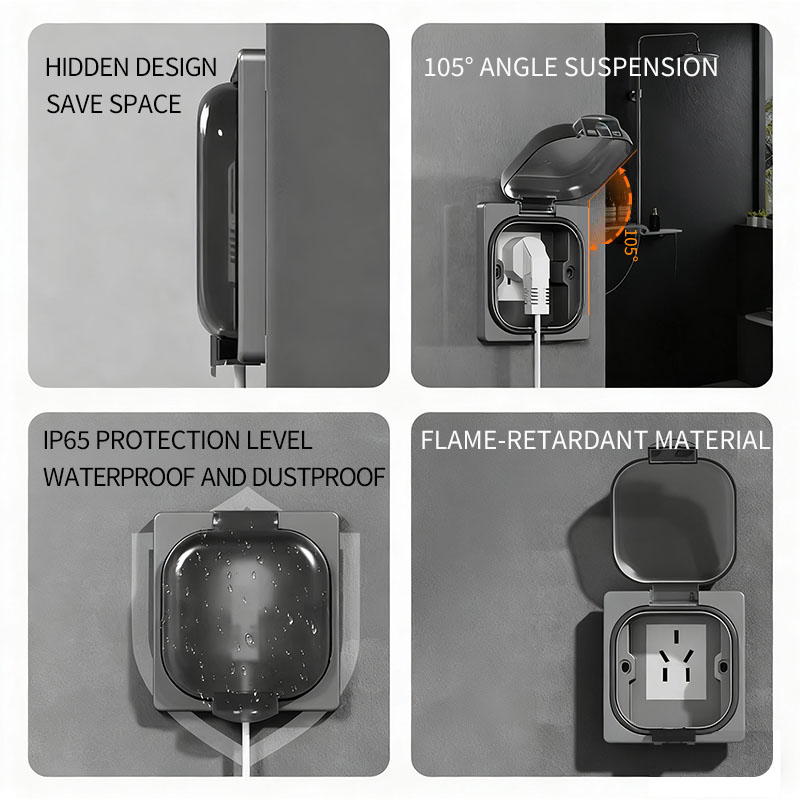 IP65 Waterproof Outdoor Socket - Outdoor Power Receptacle recensione e prezzo