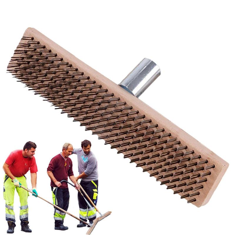 Steel Scrub Brush Widened Rust - Outdoor Power Broom recensione e prezzo