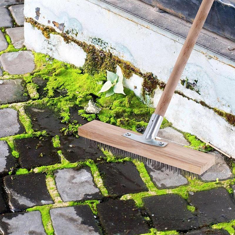 Steel Scrub Brush Widened Rust - Outdoor Power Broom recensione e prezzo