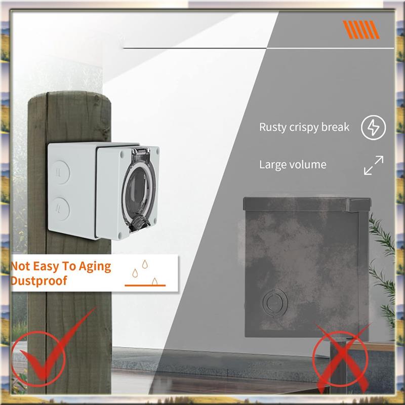 AA46 HOT-50Amp Outdoor Power O - Outdoor Power Receptacle recensione e prezzo