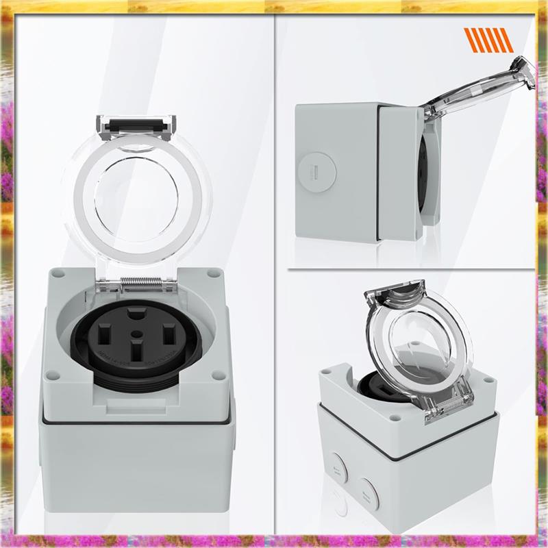 AA46 HOT-50Amp Outdoor Power O - Outdoor Power Receptacle recensione e prezzo
