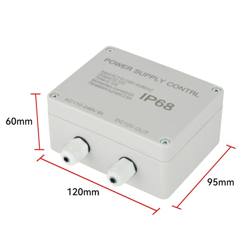 AA84 New Outdoor IP68 12VDC 5A - Ups Power Supply Outdoor recensione e prezzo