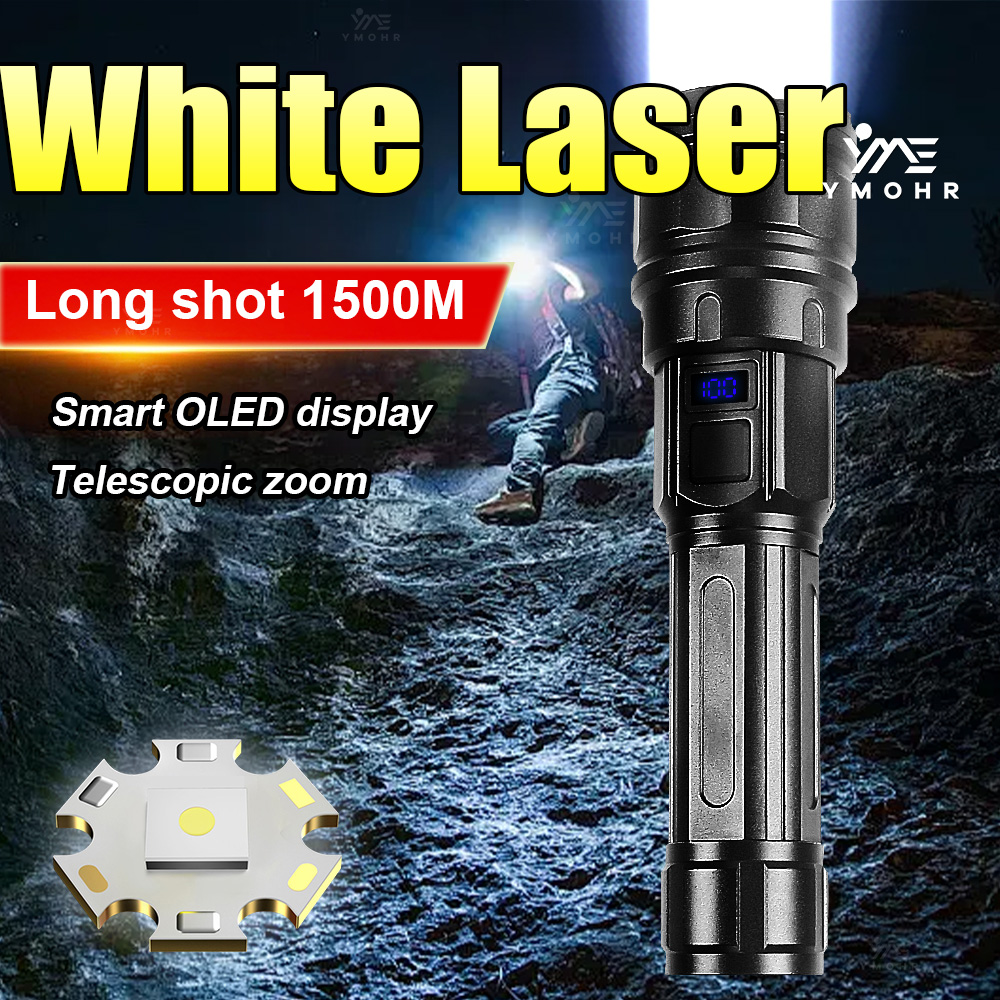 White Laser High Power Flashli - Outdoor Power Bank recensione e prezzo