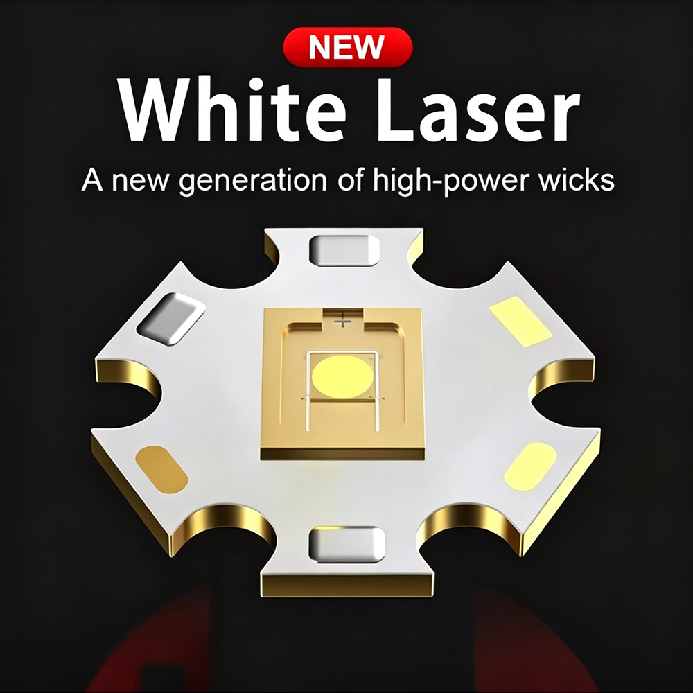 White Laser High Power Flashli - Outdoor Power Bank recensione e prezzo