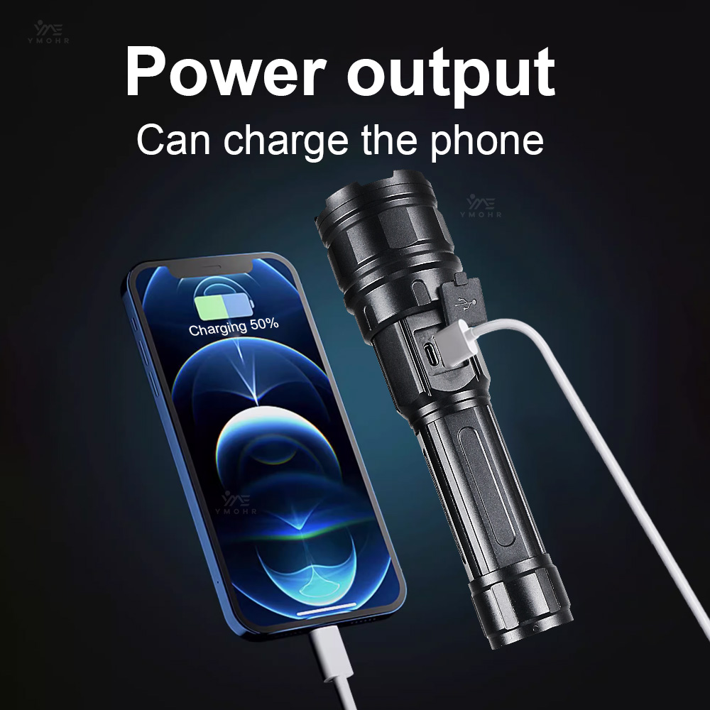White Laser High Power Flashli - Outdoor Power Bank recensione e prezzo