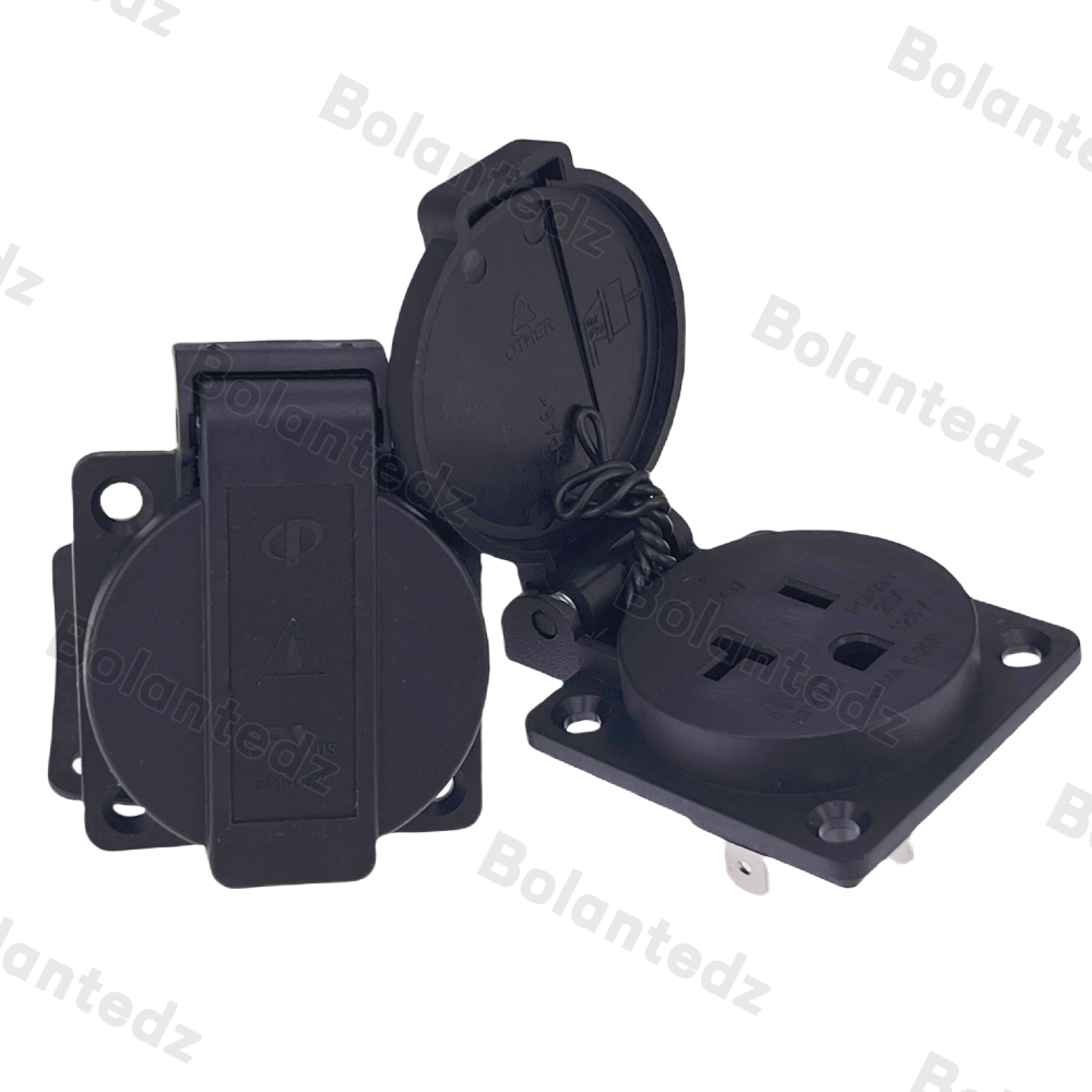 Bolantedz 125V15A 20A IP44 CE  - Outdoor Power Receptacle recensione e prezzo