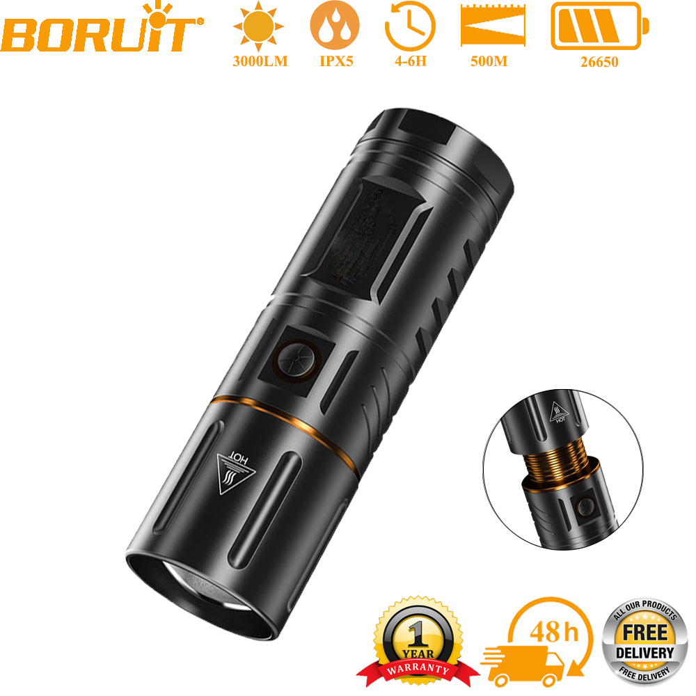 BORUiT Ultra Bright 3000LM LED - Outdoor Power Bank recensione e prezzo