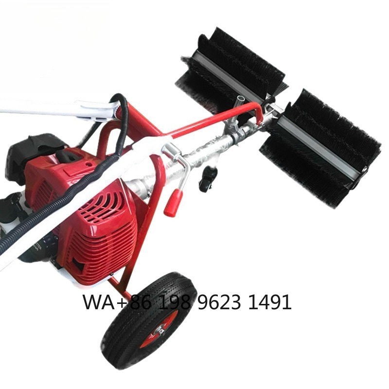 Hand-held Lawn Brush Sweeper A - Outdoor Power Broom recensione e prezzo