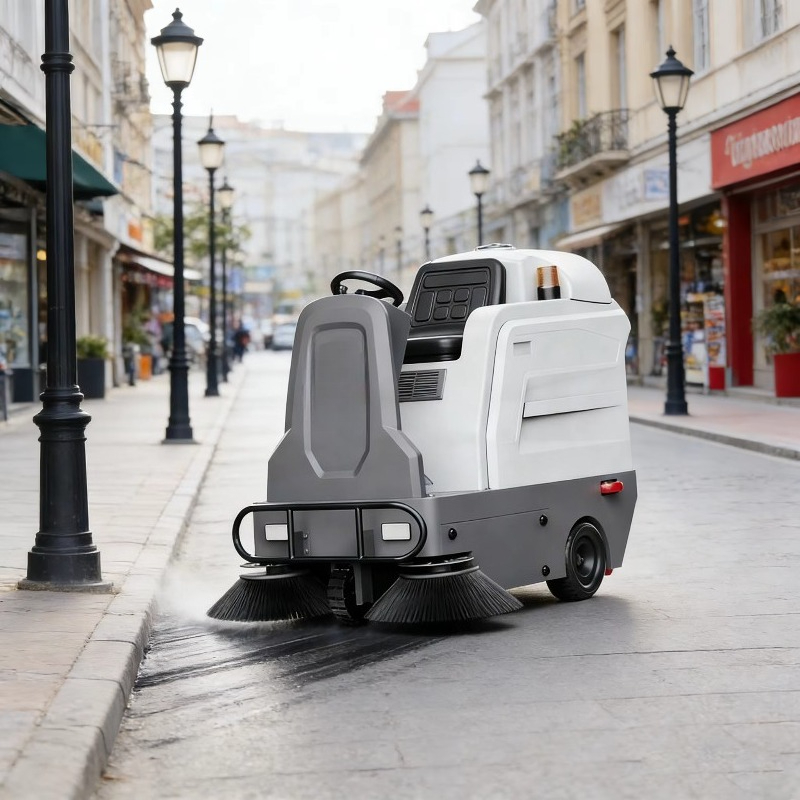Outdoor Electric Ride-On Stree - Outdoor Power Broom recensione e prezzo